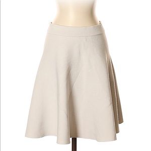 Rebecca Taylor Ribbed Circle Skirt